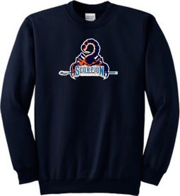 Scorpion Crewneck Sweatshirt, Navy